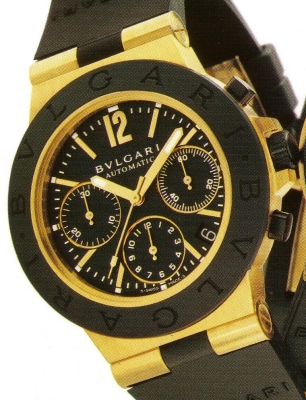 Replique Bulgari - Diagono Aluminium AC38GVD montre