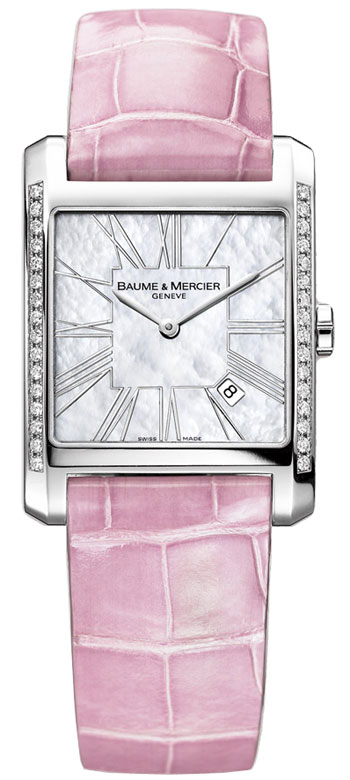 Réplique Baume & Mercier Hampton Square Montre femme MOA08743 Réplique Baume & Mercier Hampton Square Montre femme MOA08743