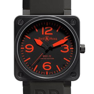 Réplique Bell & Ross Instrument BR 01 Collection BR 01-92 Rouge montre Réplique Bell & Ross Instrument BR 01 Collection BR 01-92 Rouge montre