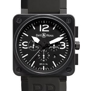 Réplique Bell & Ross Instrument BR 01 Collection BR 01-94 Carbon montre 46MM