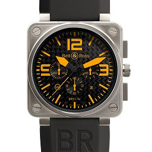 Réplique Bell & Ross Instrument BR 01 Collection BR 01-94 Titanium orange montre Réplique Bell & Ross Instrument BR 01 Collection BR 01-94 Titanium orange montre