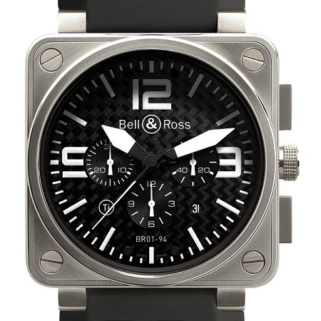 Réplique Bell & Ross Instrument BR 01 Collection BR 01-94 Titanium montre