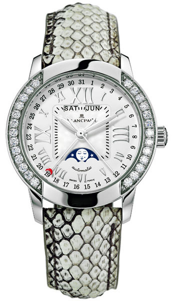 Réplique Blancpain Lunar Moonphase Montre femme 3253-6044-56B
