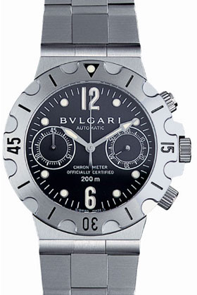 Réplique Bvlgari Diagono Pro Acqua hommes montre SC38SS.SLN Réplique Bvlgari Diagono Pro Acqua hommes montre SC38SS.SLN
