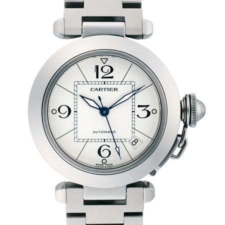 Replique Cartier Montres Pasha de Cartier - Pasha C de Cartier W31074M7 Cadranc Blanc - 35 montre