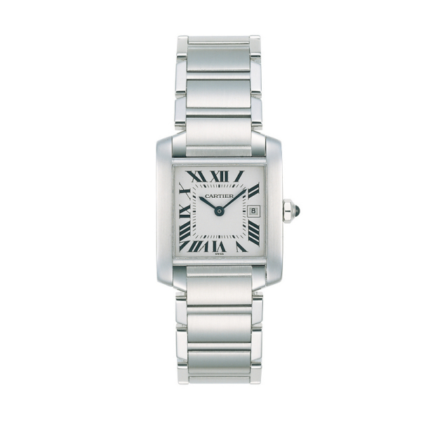 Replique Cartier Montres Tank - Tank Francaise W51011Q3 Moyen Modele montre