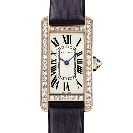 Replique Cartier Montres Tank - Tank Américaine Joaillerie & Haute Joaillerie WB707931 Petit Modele w