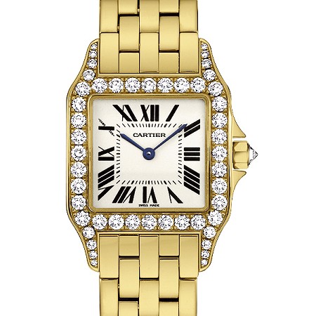 Replique Cartier Montres Santos de Cartier - Santos Demoiselle Joaillerie & Haute Joaillerie WF9002Y7