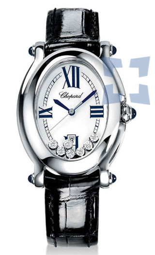 Réplique Chopard Happy Sport Oval Montre femme 27893723