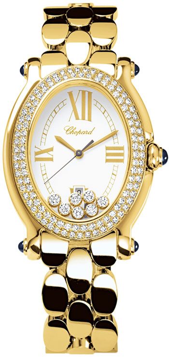 Réplique Chopard Happy Sport Oval Montre femme 277079-0002 Réplique Chopard Happy Sport Oval Montre femme 277079-0002