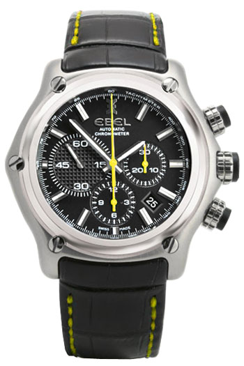 Réplique Ebel 1911 BTR Chronograph hommes montre 9137L72.5335145YS