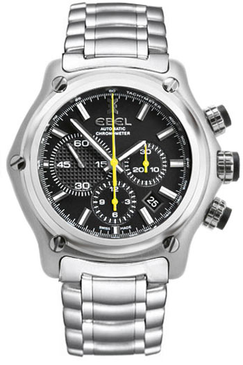 Réplique Ebel 1911 BTR Chronograph hommes montre 9137L72.5360