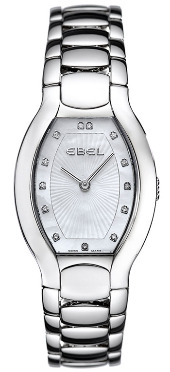 Réplique Ebel Beluga Tonneau Montre femme 9656G21.99970