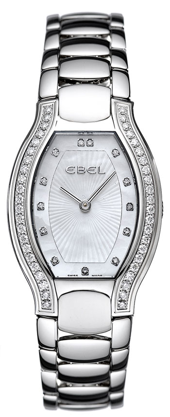 Réplique Ebel Beluga Tonneau Mini Montre femme 9656G28.9991070
