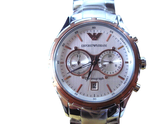 Réplique Emporio Armani Stainless Steel Strap hommes montre