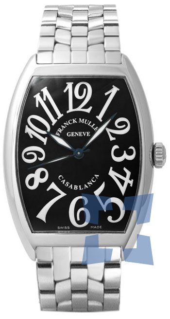Réplique Franck Muller Casablanca hommes montre 6850CASA-BLK