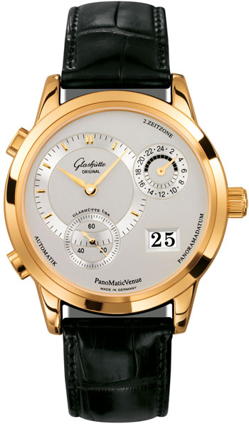 Réplique Glashutte PanoMaticVenue hommes montre 90-04-01-01-04