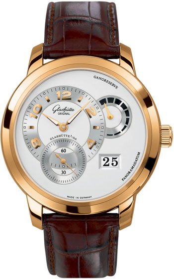 Réplique Glashutte Panomaticreserve XL hommes montre 90-03-31-11-04