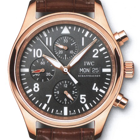 Réplique IWC Montres dAviateur classiques - Montre dAviateur Chrono-Automatic IW371713 montre