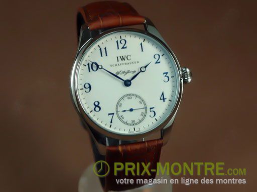 Montres IWC F Une Jones SS White / Blue Num