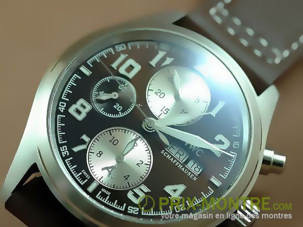 Montres IWC Chrono SS St Exupéry / Asie LE Brown Chronos 7750
