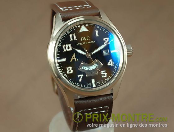 Montres IWC St Exupéry RG UTC / Auto LE Asie Brown Zone 2 temps