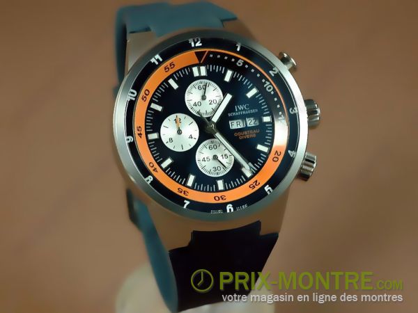 Iwc Watch Asia Valjoux 7750 28800bph travail mouvement chronographe