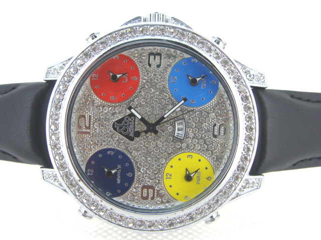 Réplique Jacob & Co 5 Time Zone JC-19 Réplique Jacob & Co 5 Time Zone JC-19