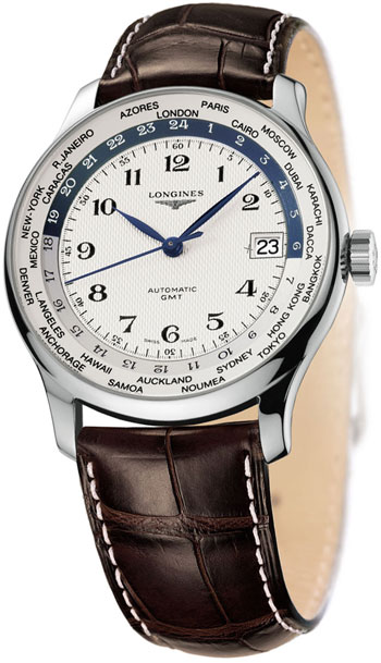 Réplique Longines Master Collection GMT hommes montre L2.631.4.70.3