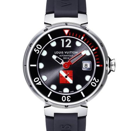 Replique Louis Vuitton Tambour Diving Nautique Q103A0 II XL montre