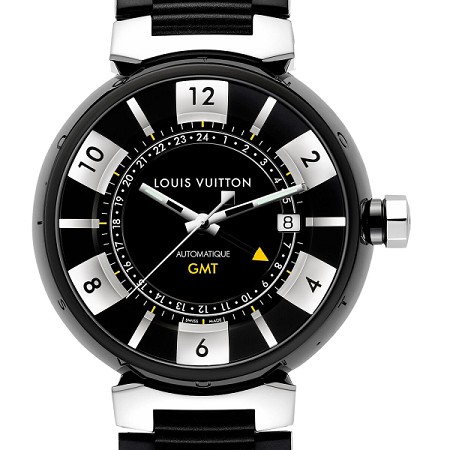 Replique Louis Vuitton Tambour in Black Q113K0 montre