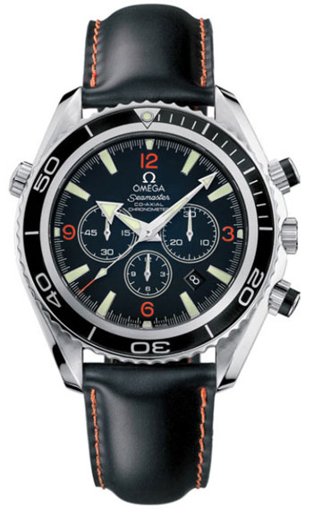 Réplique Omega Seamaster Planet Ocean Chronograph hommes montre 2910.51.82
