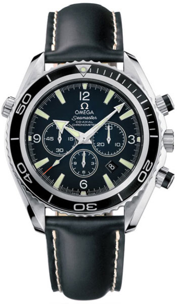 Réplique Omega Seamaster Planet Ocean Chronograph hommes montre 2910.50.81