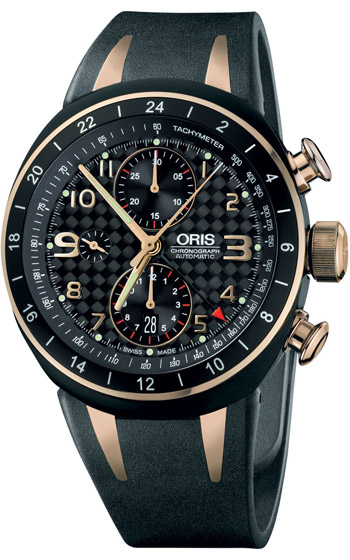 Réplique Oris Williams TT3 Chronograph hommes montre 677.7590.77.64.RS