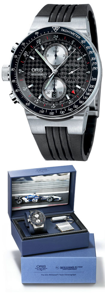 Réplique Oris WilliamsF1 Team Lefty Limited hommes montre 677.7577.70.54.RS
