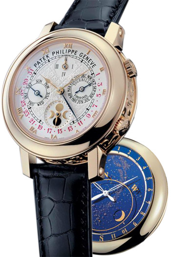 Réplique Patek Philippe Sky Moon Tourbillon hommes montre 5002J