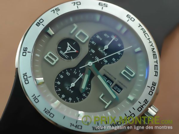 Porsche Design Flat Montres Chrono ss 6 / Asie du sol RU 7750 28800bph