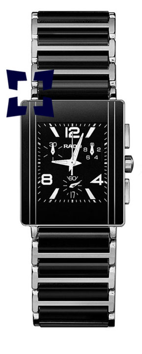 Réplique Rado Integral Chronograph hommes montre R20591152