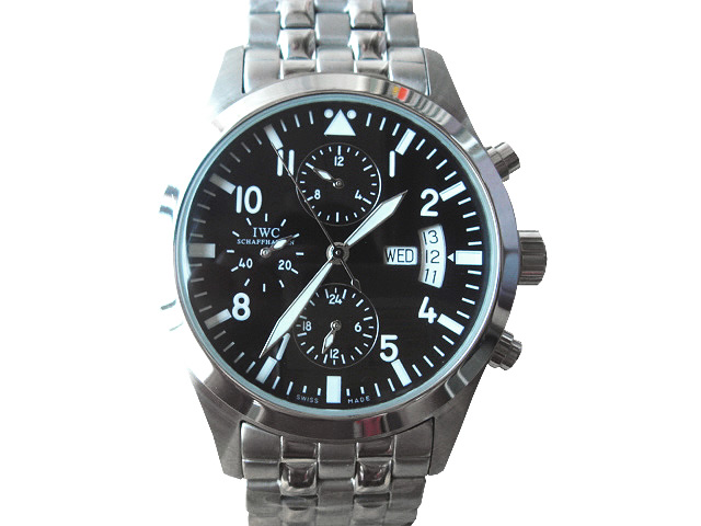 Réplique Replique IWC Spitfire Double Chronograph hommes montre IW371348