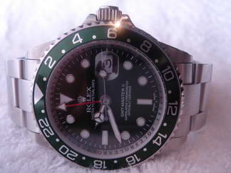 Réplique Replique Replique Rolex GMT Master II hommes montre 11677LN