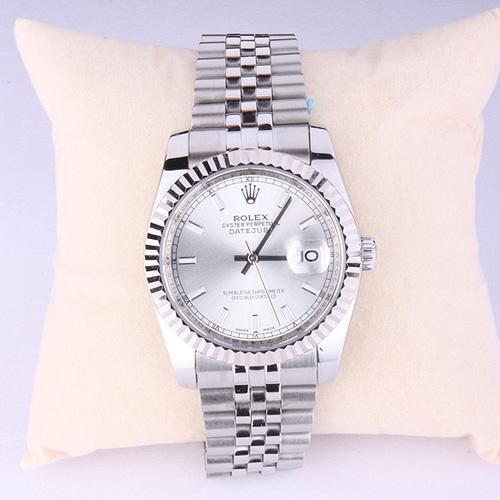 Réplique Replique Rolex Datejusts Jubilee Datejust SS White dial bar markers RX253-2 Watches