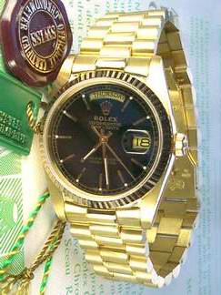 Réplique Replique Rolex Day-Date 18K Gold Watch 116311SANR-GS