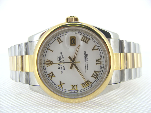 Réplique Replique Rolex Oyster Perpetual Datejust hommes montre 1162081-GWST