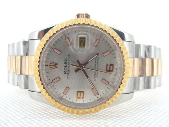 Réplique Replique Rolex Oyster Perpetual Datejust hommes montre 1162084-WTST