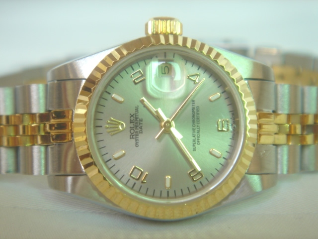 Réplique Replique Rolex Oyster Perpetual Datejust Two-Tone 18kt Gold and Steel hommes montre 116235CO