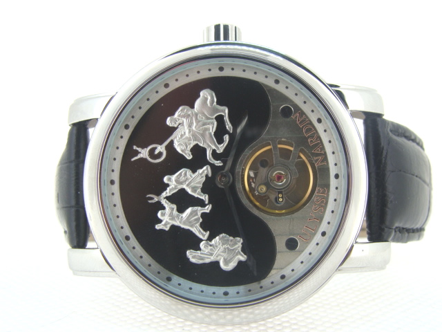 Réplique Replique Ulysse Nardin Circus Minute Repeater hommes montre 749-81