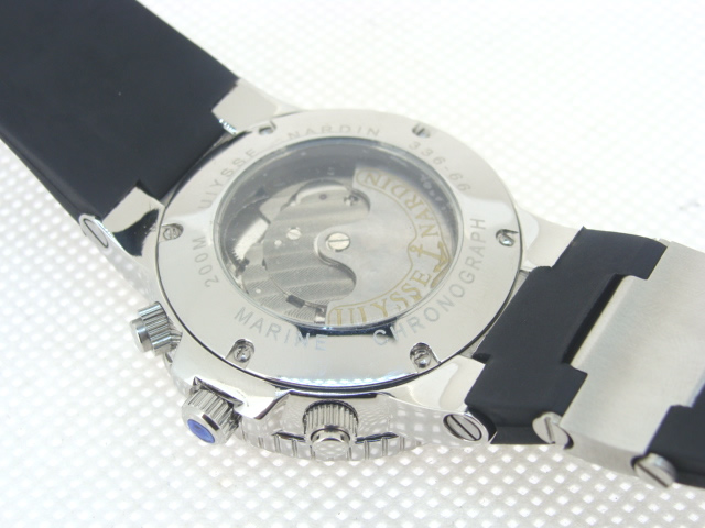 Réplique Replique Ulysse Nardin Marine Blue Seal Chronograph hommes montre 353-71LE-3