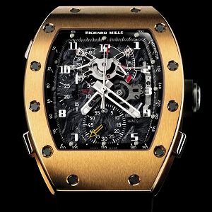 Réplique de Richard Mille RM 004 - RM 004 Chronomètre Split Second V2 Rouge montre en or