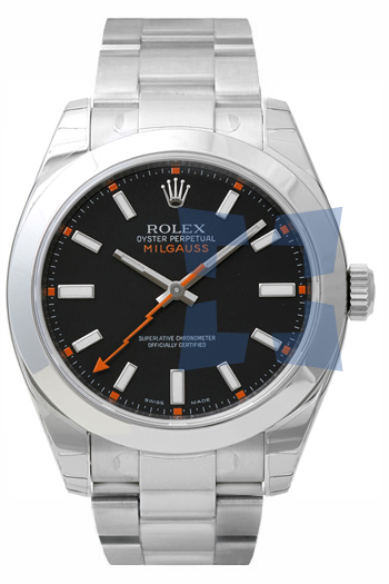 Réplique Rolex Milgauss hommes montre 116400B Réplique Rolex Milgauss hommes montre 116400B