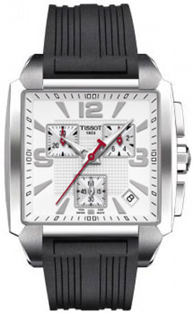 Réplique Tissot Quadrato Chronograph hommes montre T005.517.17.277.00